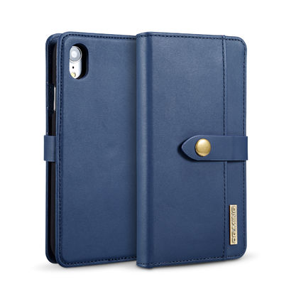 ODM جلد طبيعي فاخر حالة المحفظة فون نمط عصري غير مؤذية