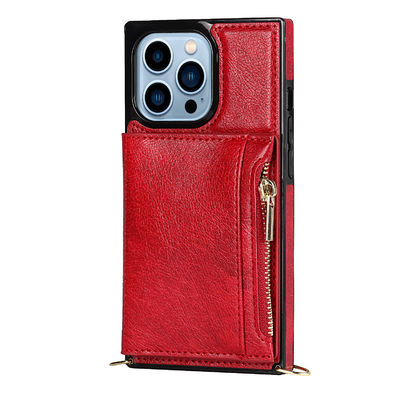 سلس حالة بو الجلود فون المحفظة للصدمات الفاخرة حقيقية