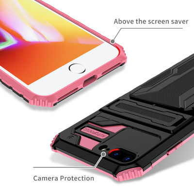 iPhone 7PLeather Phone قضية Leather Wallet Phone قضية Iphone Leather. حافظة جلدية لهاتف آيفون 7 بلس