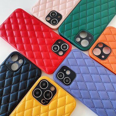 غطاء خلفي جلد طبيعي لهاتف IPhone 12 Pro Max